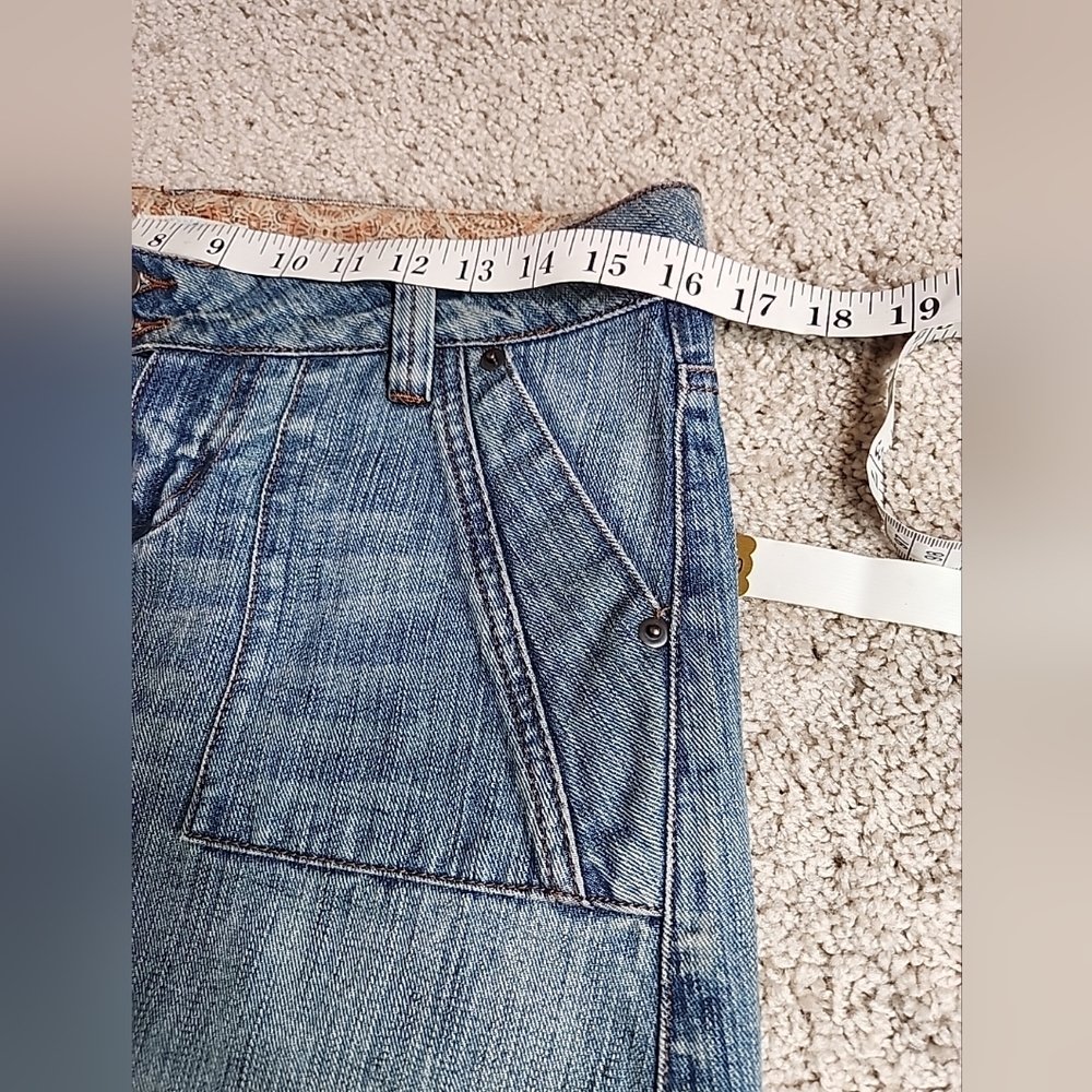 So Wear It Declare It 2000s Denim Skirt Sz 7 - Picture 4 of 7